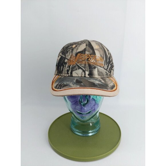 Jasper Engines and Transmission Camouflage and Tan Hook n Loop Hat - Picture 1 of 5